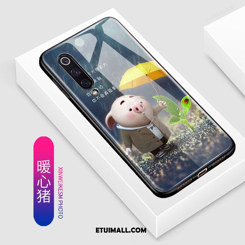 Etui Xiaomi Mi 9 Tendencja Wiszące Ozdoby Trudno Miękki Niebieski Futerał Tanie