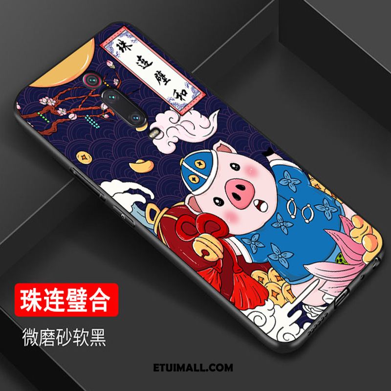 Etui Xiaomi Mi 9t Ochraniacz Czerwony Telefon Komórkowy Anti-fall Mały Obudowa Online