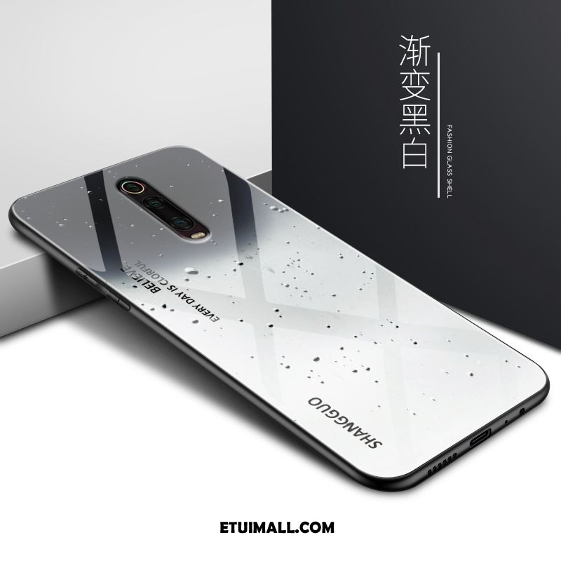 Etui Xiaomi Mi 9t Szkło Mały Anti-fall Niebieski Czerwony Futerał Kup