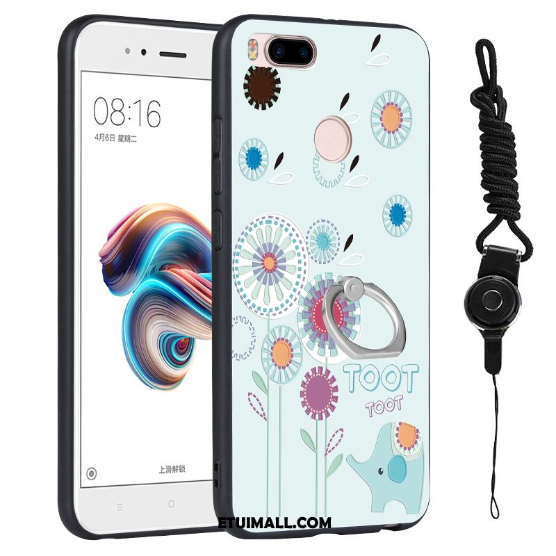 Etui Xiaomi Mi A1 Mały Cienkie Wiszące Ozdoby Niebieski Miękki Pokrowce Sklep