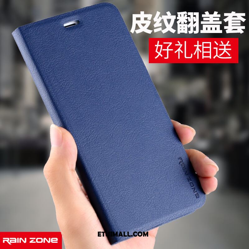 Etui Xiaomi Mi A2 Ciemno Niebieski Czerwony Klapa Mały Ochraniacz Futerał Online