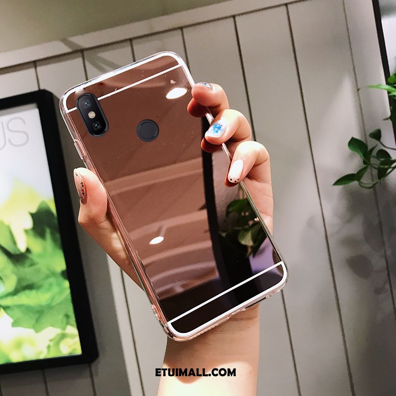 Etui Xiaomi Mi A2 Lustro Biały Mały Telefon Komórkowy Silikonowe Pokrowce Sprzedam