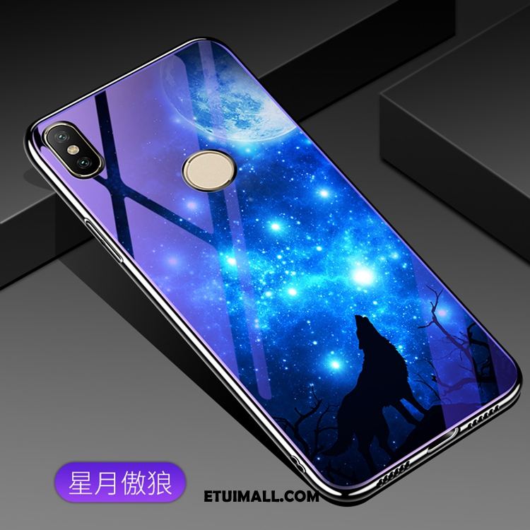Etui Xiaomi Mi A2 Mały Szkło Hartowane Tendencja Telefon Komórkowy Ochraniacz Obudowa Tanie