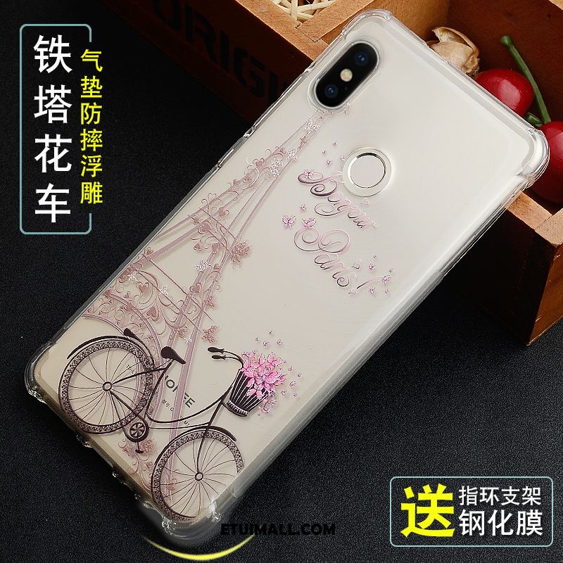 Etui Xiaomi Mi A2 Osobowość Różowe All Inclusive Telefon Komórkowy Anti-fall Futerał Online