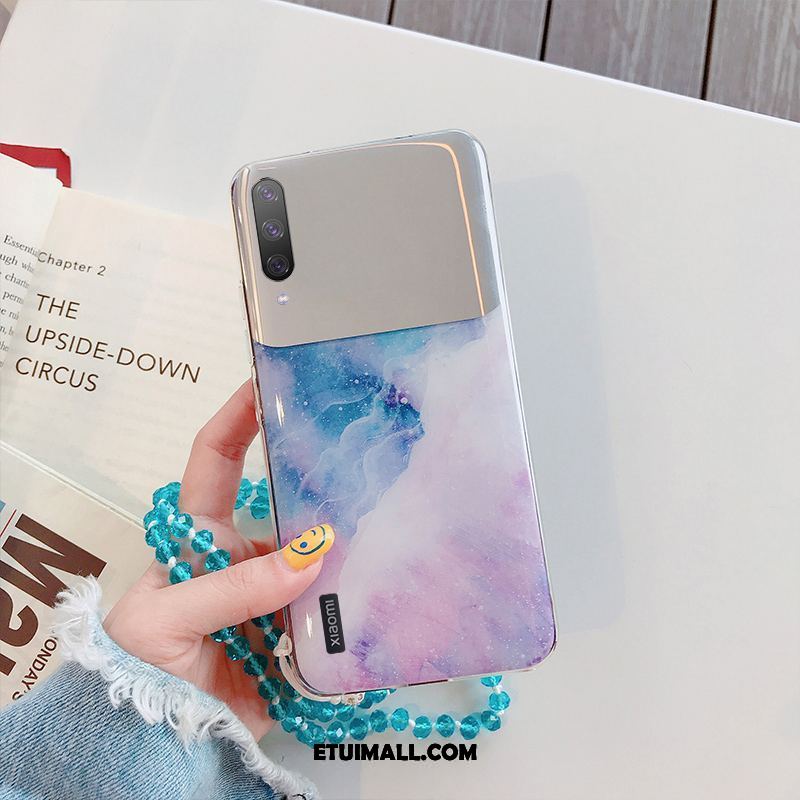 Etui Xiaomi Mi A3 Purpurowy Lustro Piękny Mały Jasny Pokrowce Oferta