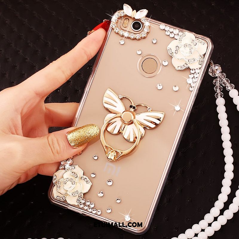 Etui Xiaomi Mi Max 2 Miękki All Inclusive Ochraniacz Niebieski Rhinestone Futerał Kup