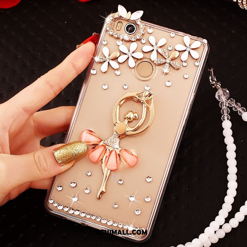 Etui Xiaomi Mi Max 2 Miękki All Inclusive Ochraniacz Niebieski Rhinestone Futerał Kup