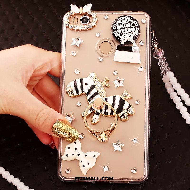 Etui Xiaomi Mi Max 2 Miękki All Inclusive Ochraniacz Niebieski Rhinestone Futerał Kup