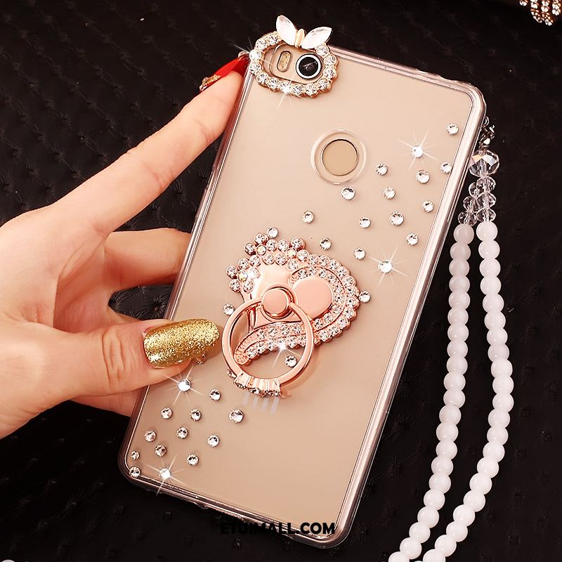 Etui Xiaomi Mi Max 2 Miękki All Inclusive Ochraniacz Niebieski Rhinestone Futerał Kup