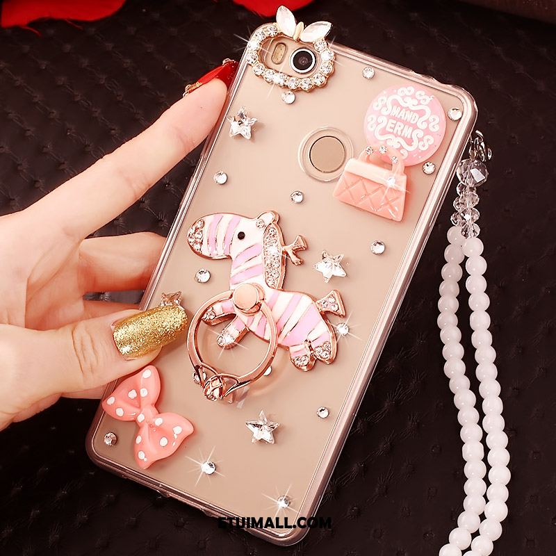 Etui Xiaomi Mi Max 2 Miękki All Inclusive Ochraniacz Niebieski Rhinestone Futerał Kup