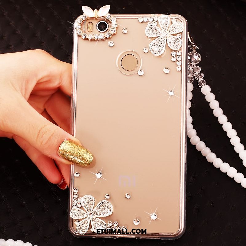 Etui Xiaomi Mi Max 2 Miękki All Inclusive Ochraniacz Niebieski Rhinestone Futerał Kup