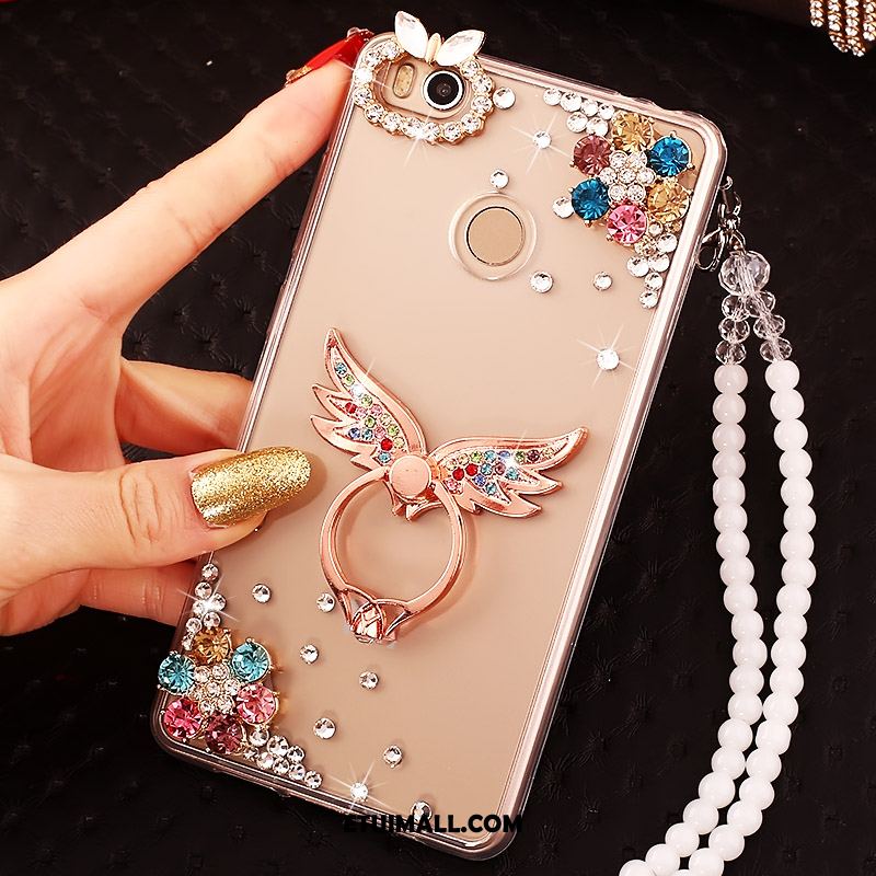 Etui Xiaomi Mi Max 2 Miękki All Inclusive Ochraniacz Niebieski Rhinestone Futerał Kup