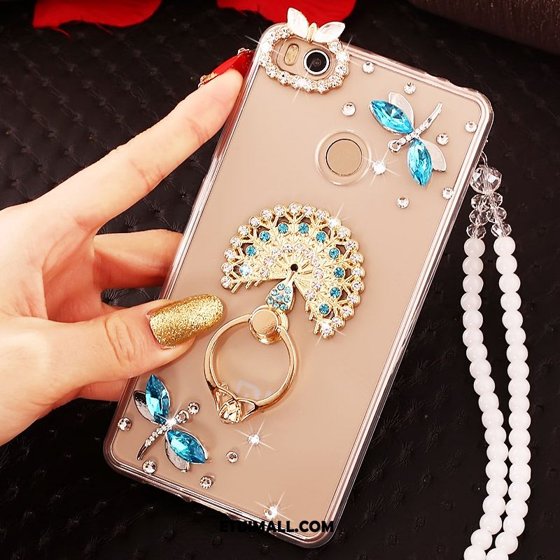 Etui Xiaomi Mi Max 2 Miękki All Inclusive Ochraniacz Niebieski Rhinestone Futerał Kup