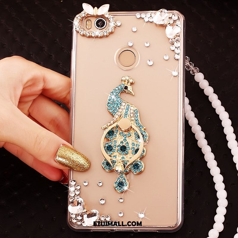 Etui Xiaomi Mi Max 2 Miękki All Inclusive Ochraniacz Niebieski Rhinestone Futerał Kup