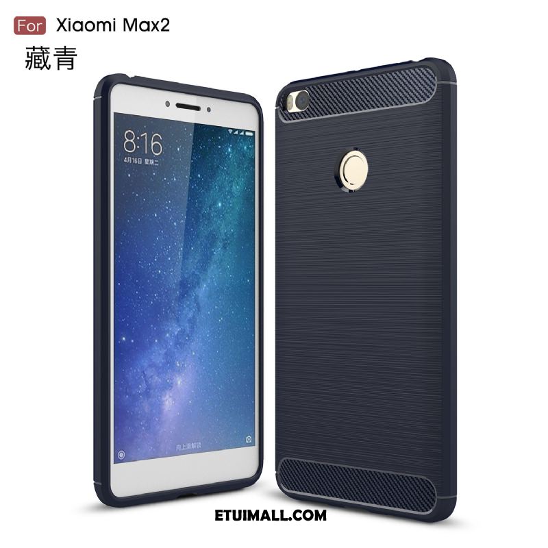 Etui Xiaomi Mi Max 2 Nowy Ochraniacz Nubuku Czarny Tendencja Obudowa Tanie