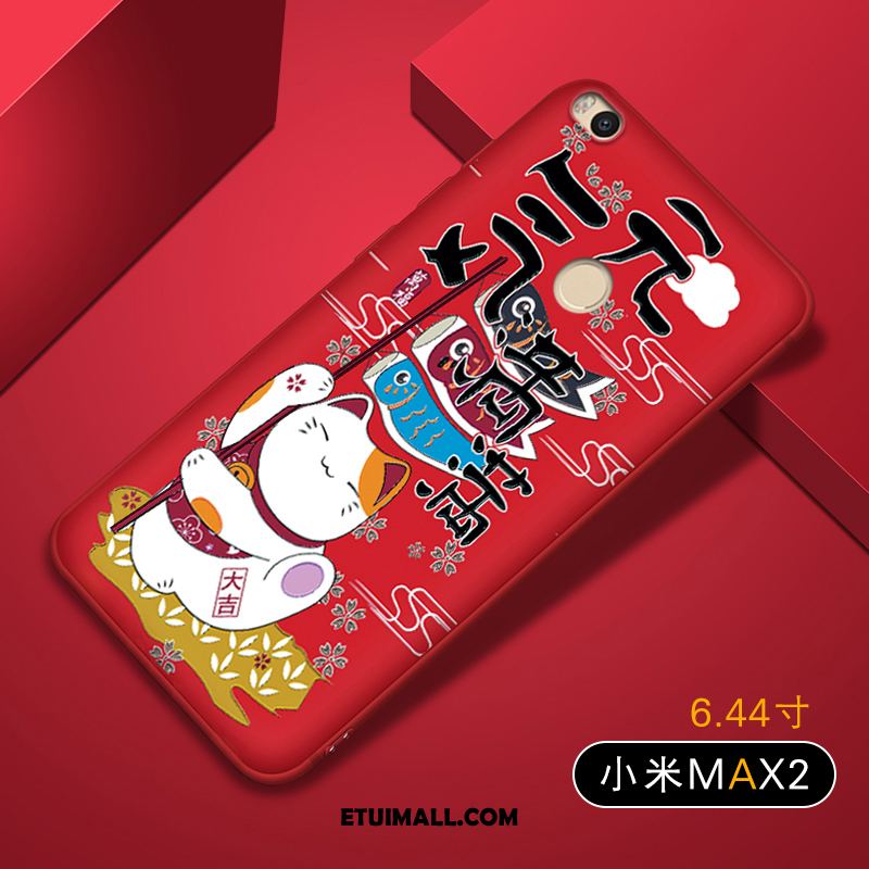Etui Xiaomi Mi Max 2 Silikonowe Telefon Komórkowy Ochraniacz Osobowość Anti-fall Pokrowce Dyskont
