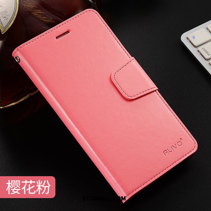 Etui Xiaomi Mi Max 2 Skórzany Futerał Anti-fall Miękki Różowe Ochraniacz Pokrowce Tanie