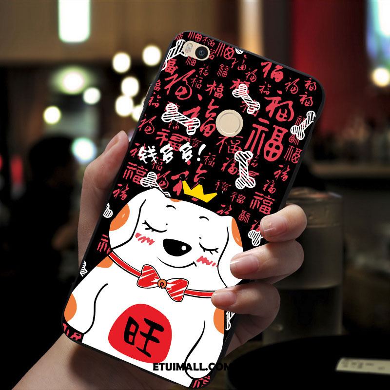 Etui Xiaomi Mi Max 2 Telefon Komórkowy All Inclusive Czerwony Mały Miękki Obudowa Tanie