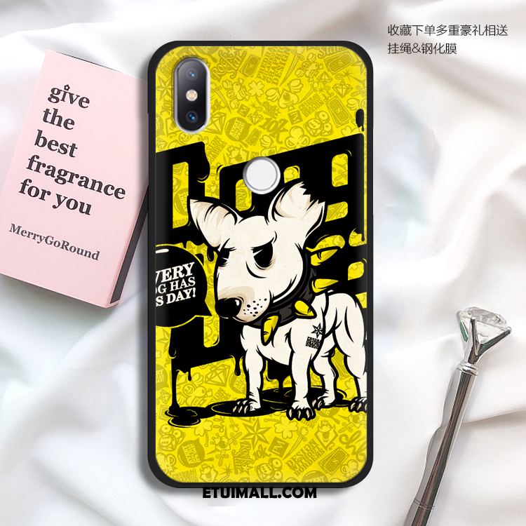 Etui Xiaomi Mi Max 3 All Inclusive Kreatywne Czerwony Nubuku Czarny Obudowa Oferta