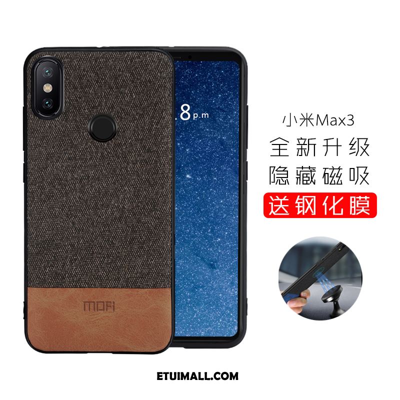 Etui Xiaomi Mi Max 3 All Inclusive Telefon Komórkowy Czarny Miękki Mały Pokrowce Tanie