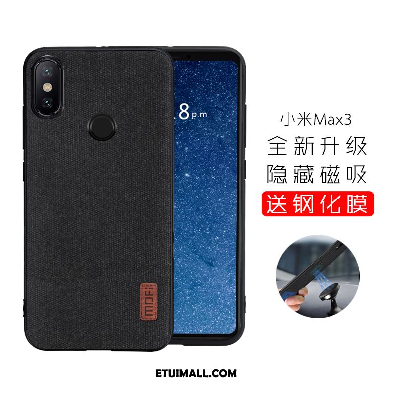 Etui Xiaomi Mi Max 3 All Inclusive Telefon Komórkowy Czarny Miękki Mały Pokrowce Tanie