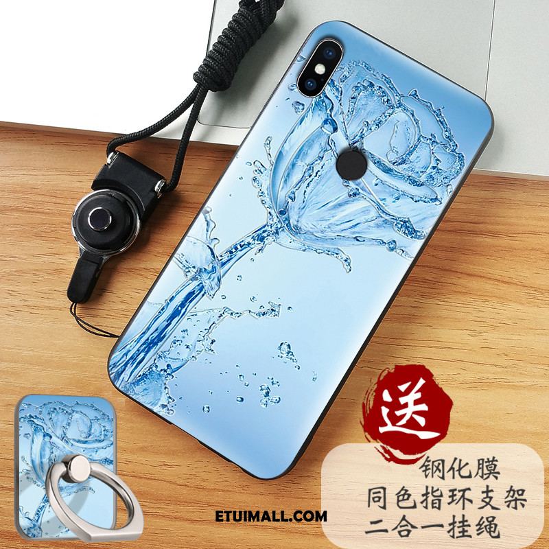 Etui Xiaomi Mi Max 3 Miękki Anti-fall Silikonowe Tendencja Purpurowy Pokrowce Sklep