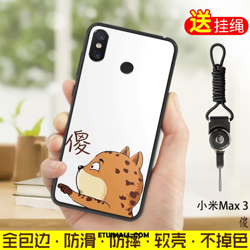 Etui Xiaomi Mi Max 3 Ochraniacz Niebieski Mały Telefon Komórkowy Miękki Pokrowce Tanie