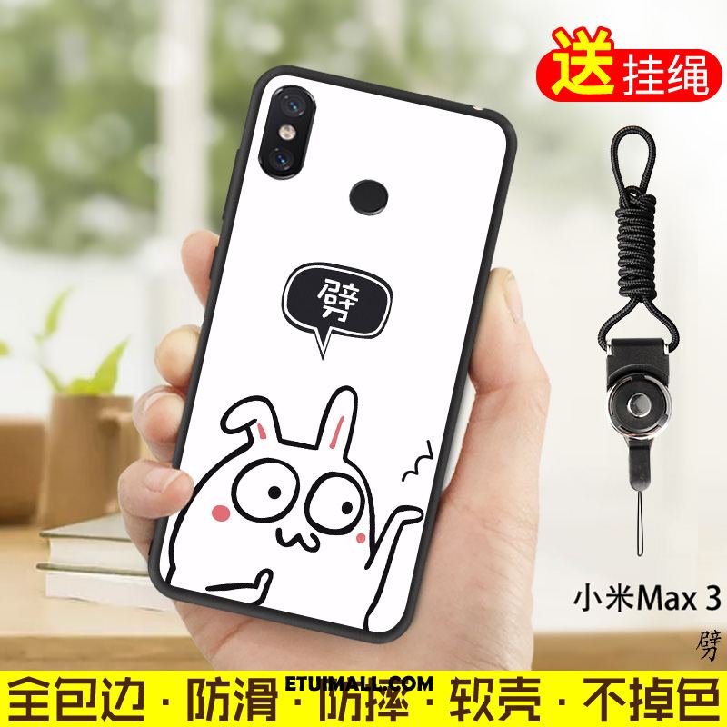 Etui Xiaomi Mi Max 3 Ochraniacz Niebieski Mały Telefon Komórkowy Miękki Pokrowce Tanie