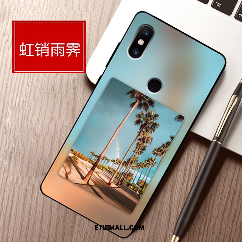 Etui Xiaomi Mi Max 3 Ochraniacz Sceneria Niebieski Telefon Komórkowy Silikonowe Futerał Oferta