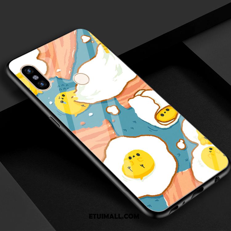 Etui Xiaomi Mi Max 3 Telefon Komórkowy Piękny Żółty Szkło Lustro Obudowa Sprzedam
