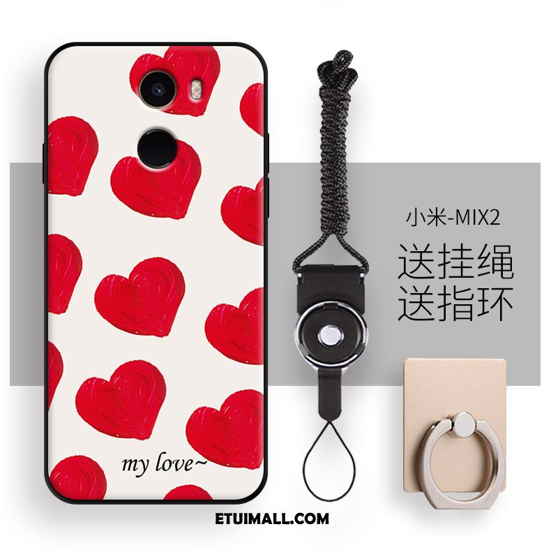 Etui Xiaomi Mi Mix 2 Czerwony Kolor Silikonowe Moda Owoce Futerał Tanie