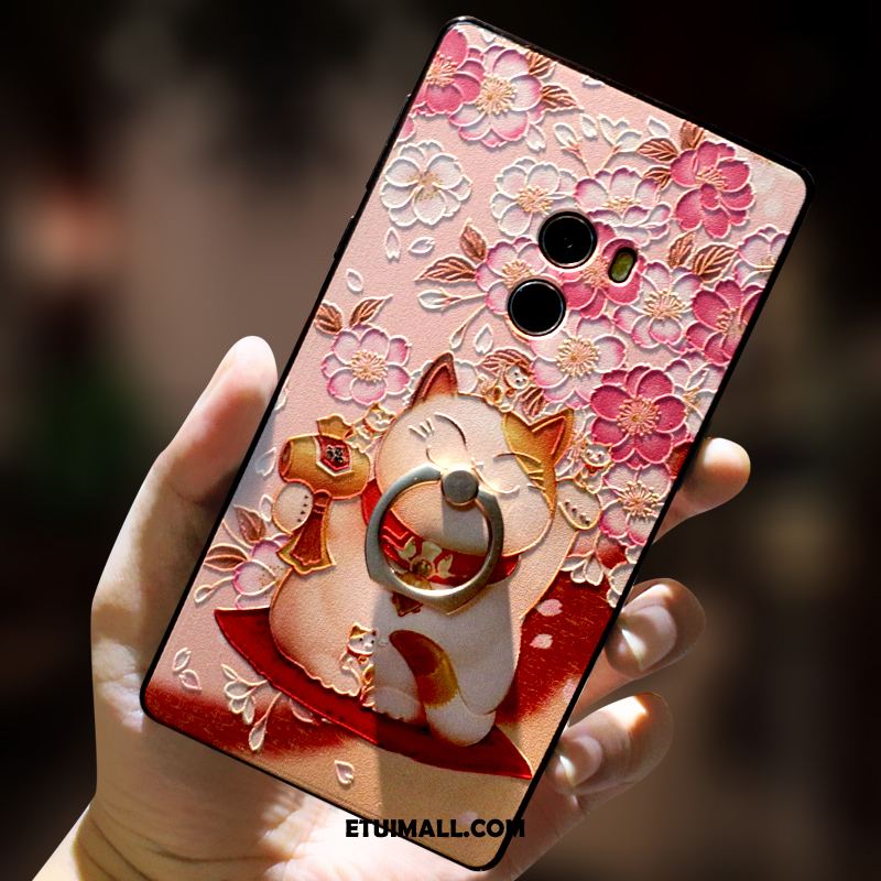 Etui Xiaomi Mi Mix 2 Mały Telefon Komórkowy All Inclusive Różowe Tendencja Pokrowce Online