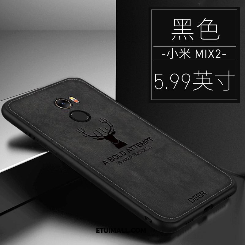 Etui Xiaomi Mi Mix 2 Miękki Mały Anti-fall Modna Marka Nubuku Pokrowce Sprzedam