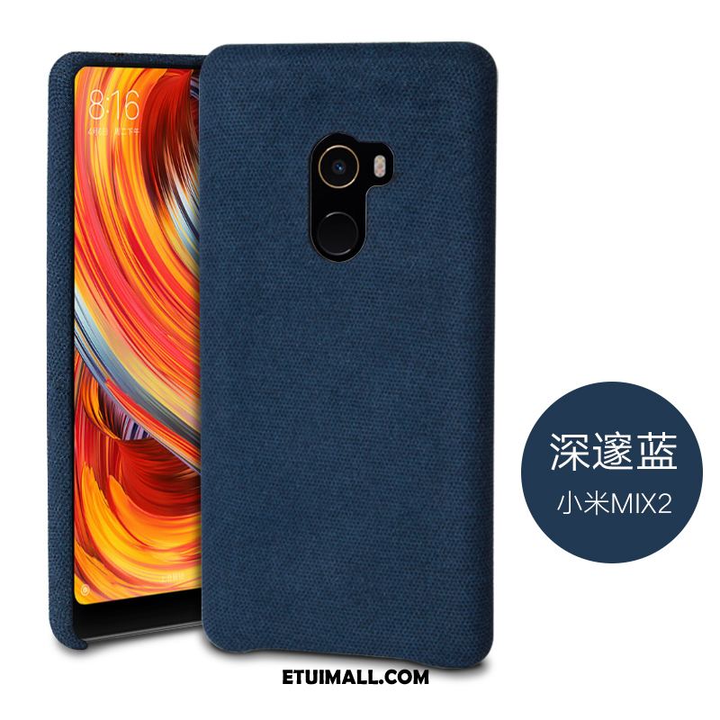 Etui Xiaomi Mi Mix 2 Modna Marka Trudno Kreatywne Płótno Ciemno Niebieski Futerał Sprzedam