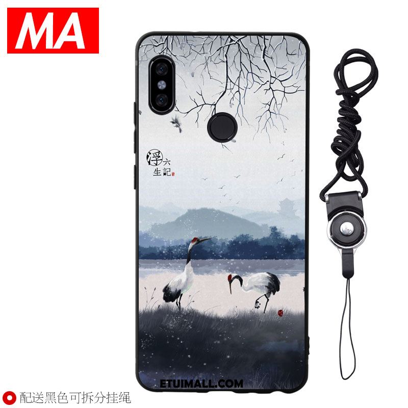 Etui Xiaomi Mi Mix 2s Chiński Styl Ochraniacz Mały Niebieski Silikonowe Pokrowce Oferta