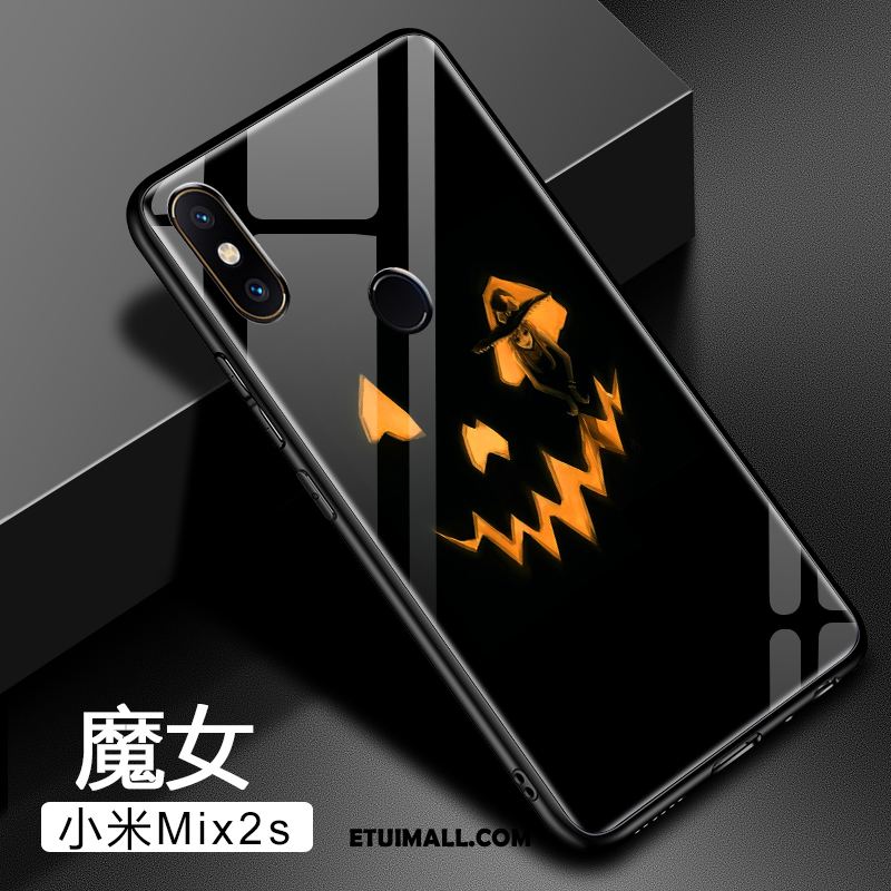 Etui Xiaomi Mi Mix 2s Czerwony Netto Akcesoria Tylna Pokrywa Czarny Tendencja Obudowa Tanie