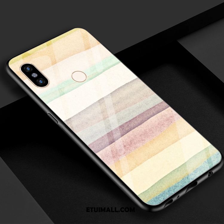 Etui Xiaomi Mi Mix 2s Gradient Mały Kolor Lustro Zielony Pokrowce Tanie