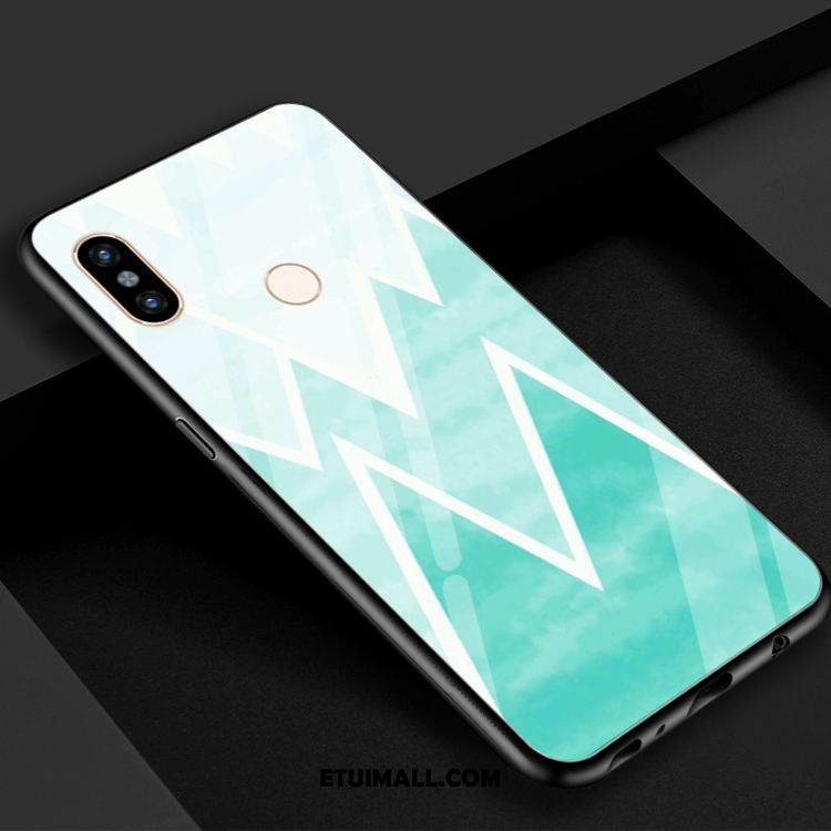 Etui Xiaomi Mi Mix 2s Gradient Mały Kolor Lustro Zielony Pokrowce Tanie