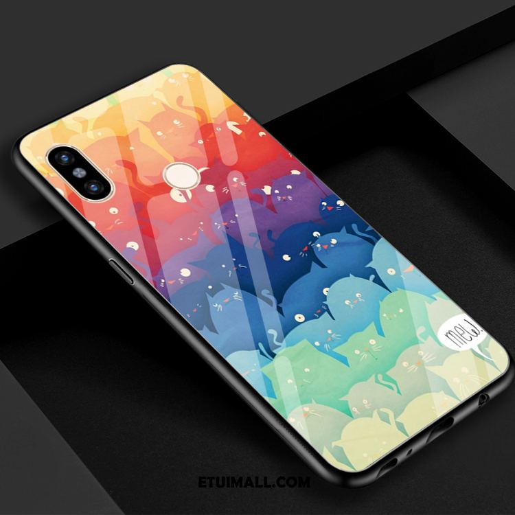 Etui Xiaomi Mi Mix 2s Gradient Mały Kolor Lustro Zielony Pokrowce Tanie