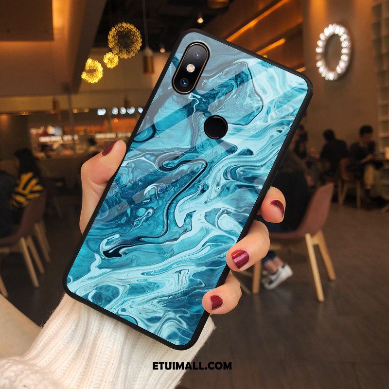 Etui Xiaomi Mi Mix 2s Mały Szkło Modna Marka Czerwony Kreatywne Futerał Sklep