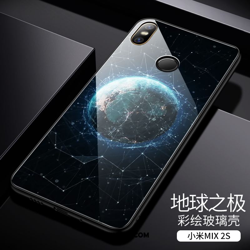 Etui Xiaomi Mi Mix 2s Modna Marka Anti-fall Silikonowe Ochraniacz Tylna Pokrywa Obudowa Sklep