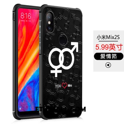 Etui Xiaomi Mi Mix 2s Modna Marka Nubuku Mały All Inclusive Telefon Komórkowy Pokrowce Kup