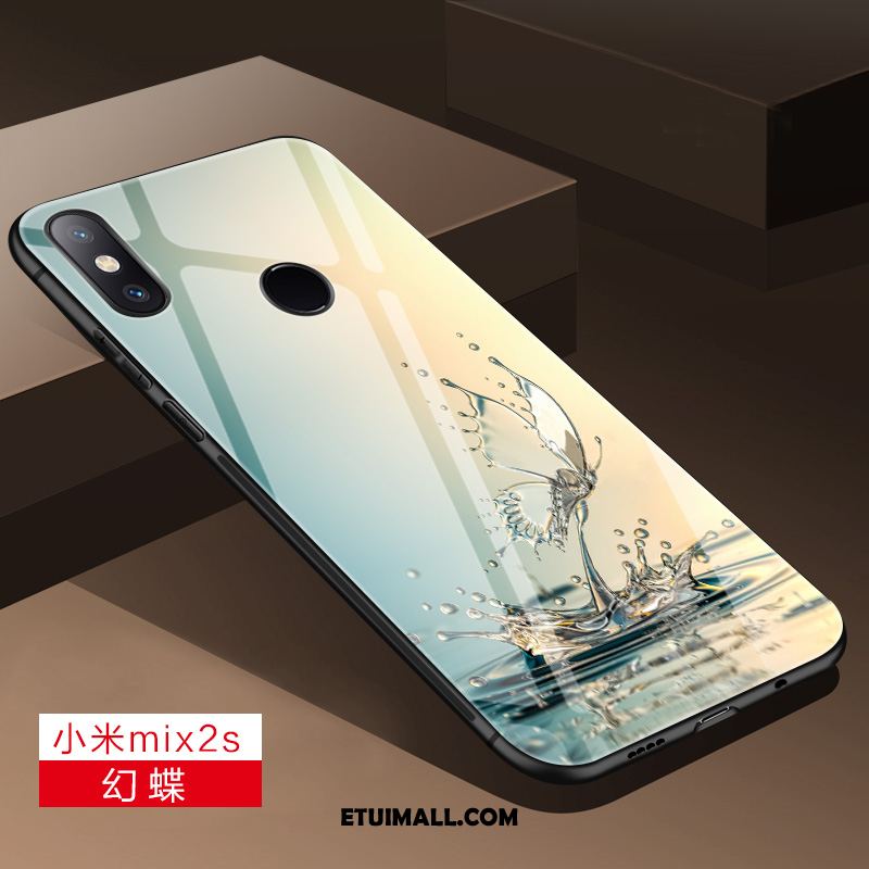 Etui Xiaomi Mi Mix 2s Niebieski Kreatywne Anti-fall Ochraniacz All Inclusive Futerał Online