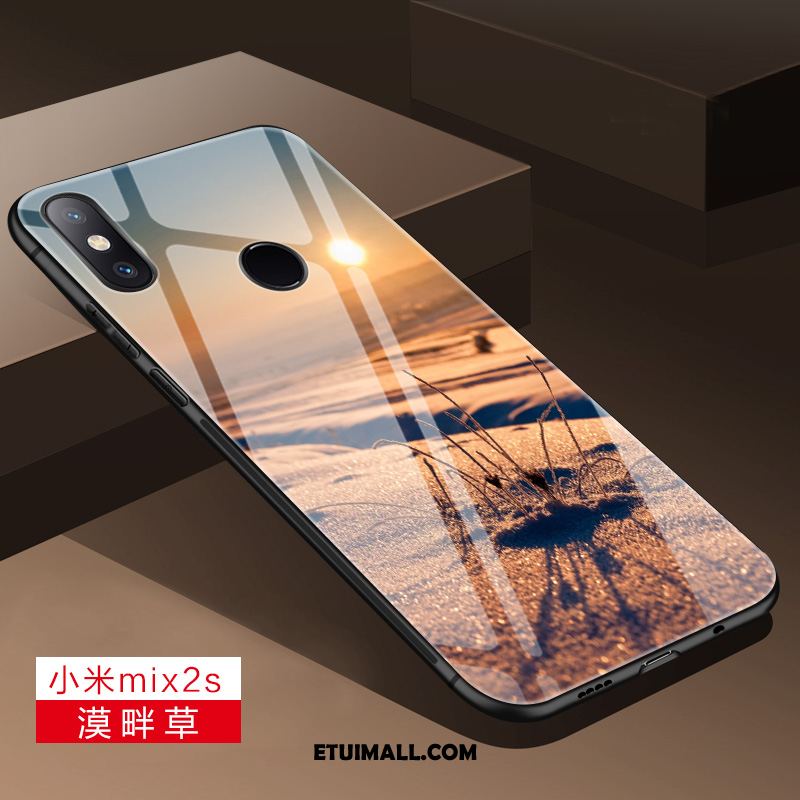 Etui Xiaomi Mi Mix 2s Niebieski Kreatywne Anti-fall Ochraniacz All Inclusive Futerał Online