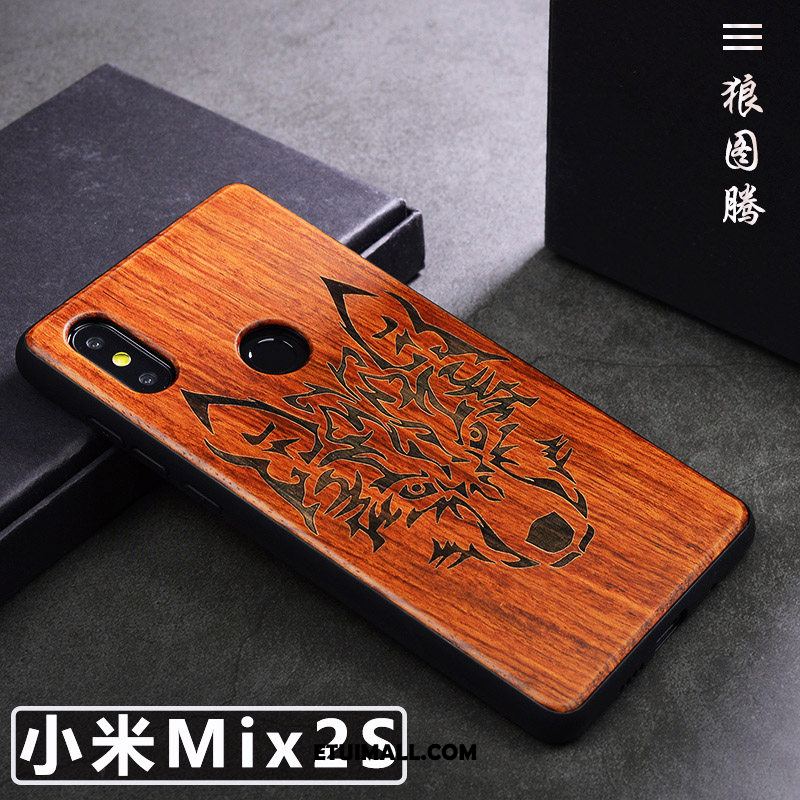 Etui Xiaomi Mi Mix 2s Proste Z Litego Drewna Tendencja Telefon Komórkowy Kreatywne Obudowa Kup