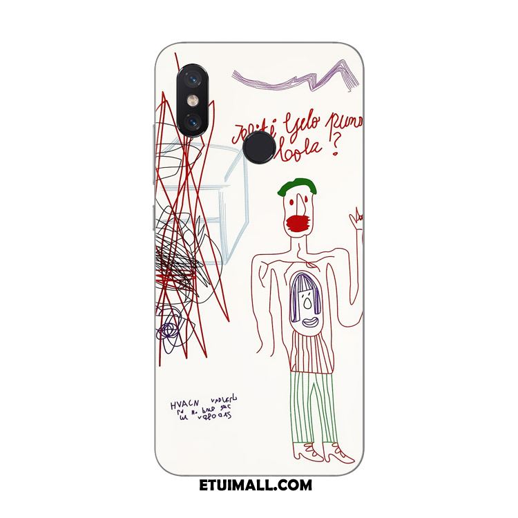 Etui Xiaomi Mi Mix 2s Telefon Komórkowy Biały Sztuka Graffiti Mały Pokrowce Tanie