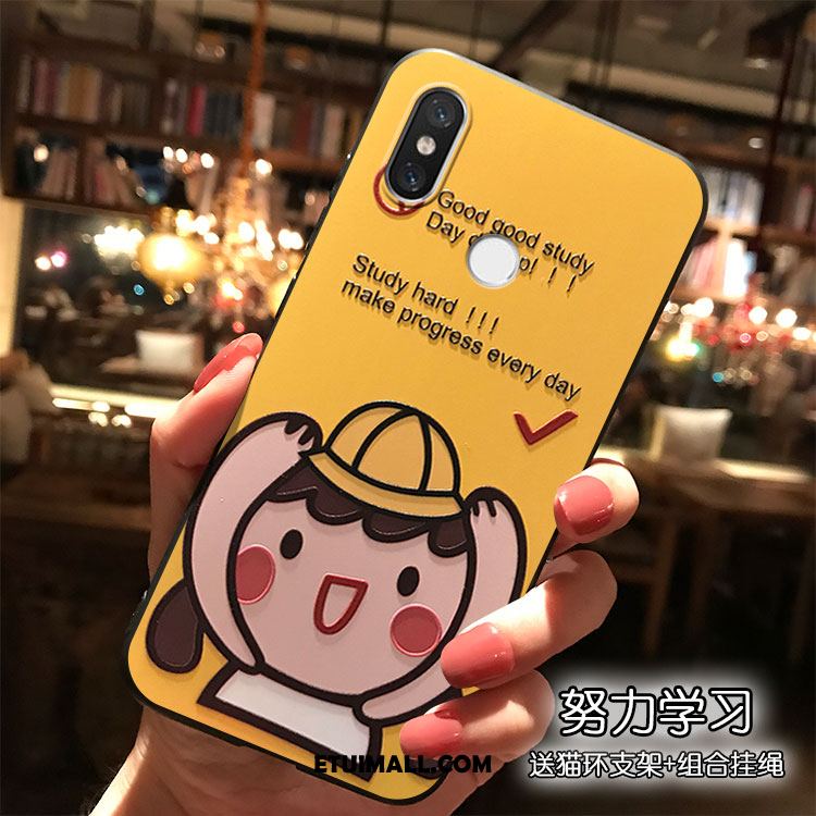 Etui Xiaomi Mi Mix 2s Telefon Komórkowy Osobowość Żółty Kreskówka Piękny Pokrowce Sklep