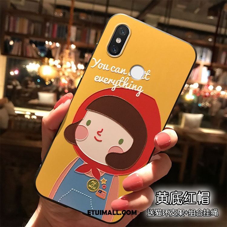 Etui Xiaomi Mi Mix 2s Telefon Komórkowy Osobowość Żółty Kreskówka Piękny Pokrowce Sklep