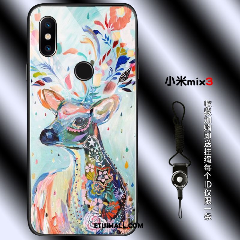 Etui Xiaomi Mi Mix 3 Czerwony Netto Szkło Ochraniacz Miękki Kotek Pokrowce Kupię