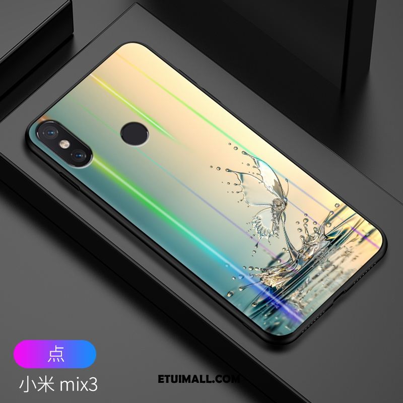 Etui Xiaomi Mi Mix 3 Moda Żółty Silikonowe Nubuku Osobowość Obudowa Kup